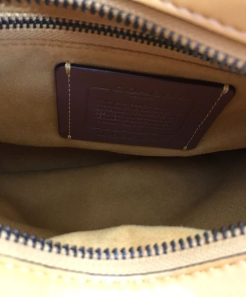COACH（コーチ）COACH (コーチ) ピロートートバッグ イエローの古着・服飾アイテム