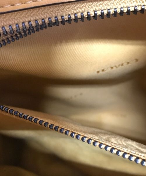 COACH（コーチ）COACH (コーチ) ピロートートバッグ イエローの古着・服飾アイテム