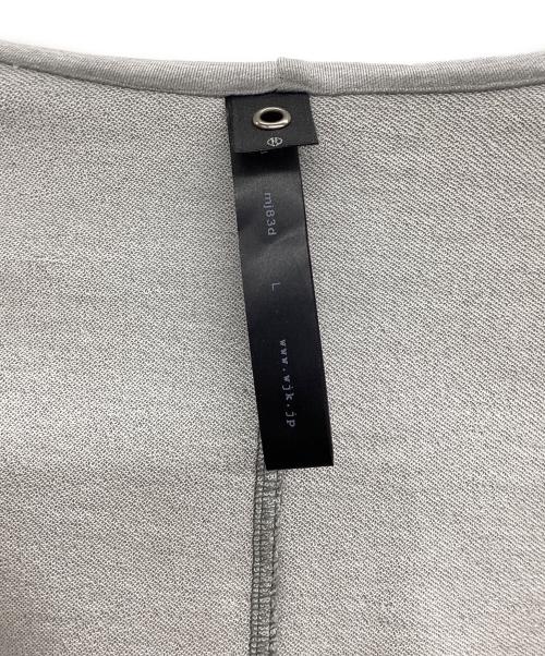 wjk（ダブルジェイケー）wjk (ダブルジェイケー) ジップパーカー グレー サイズ:Lの古着・服飾アイテム