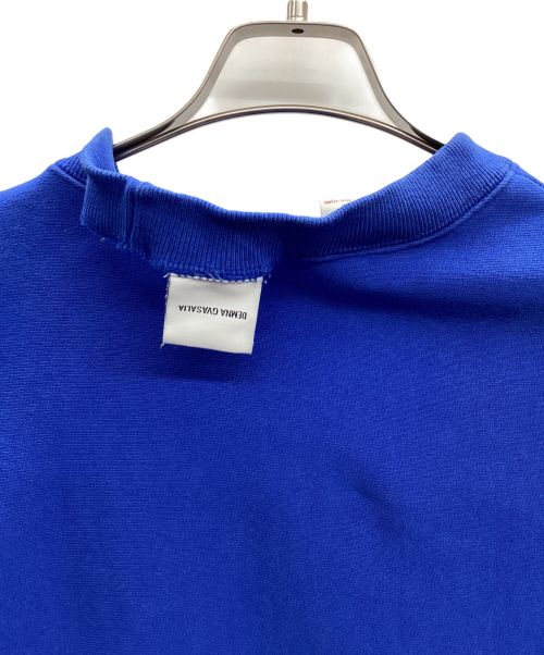 Champion REVERSE WEAVE（チャンピオン リバース ウィーブ）Champion REVERSE WEAVE (チャンピオン リバース ウィーブ) VETEMENTS (ヴェトモン) スウェット ブルー サイズ:Sの古着・服飾アイテム