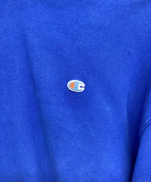 Champion REVERSE WEAVE（チャンピオン リバース ウィーブ）Champion REVERSE WEAVE (チャンピオン リバース ウィーブ) VETEMENTS (ヴェトモン) スウェット ブルー サイズ:Sの古着・服飾アイテム
