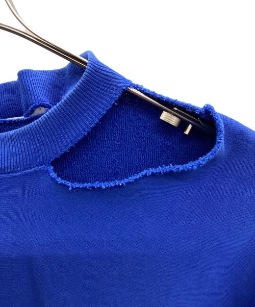 Champion REVERSE WEAVE（チャンピオン リバース ウィーブ）Champion REVERSE WEAVE (チャンピオン リバース ウィーブ) VETEMENTS (ヴェトモン) スウェット ブルー サイズ:Sの古着・服飾アイテム
