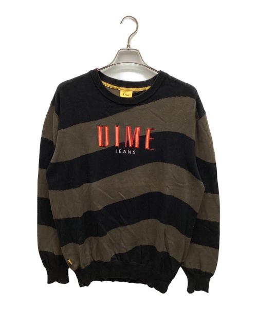 Dime（ダイム）Dime (ダイム) ニット ブラック サイズ:Lの古着・服飾アイテム