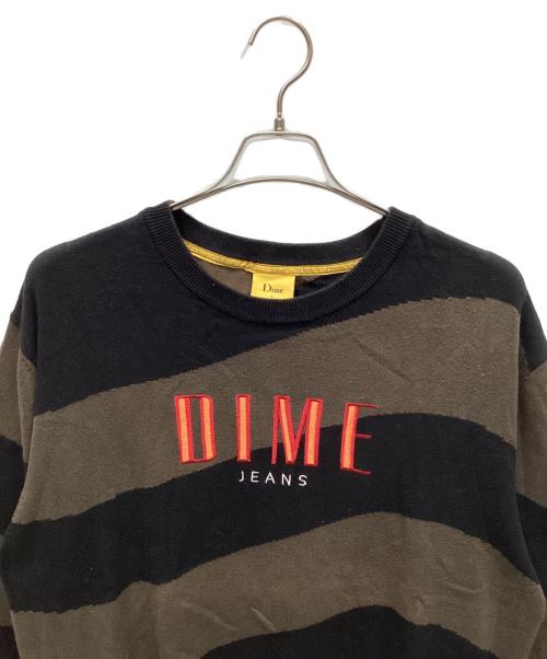 Dime（ダイム）Dime (ダイム) ニット ブラック サイズ:Lの古着・服飾アイテム