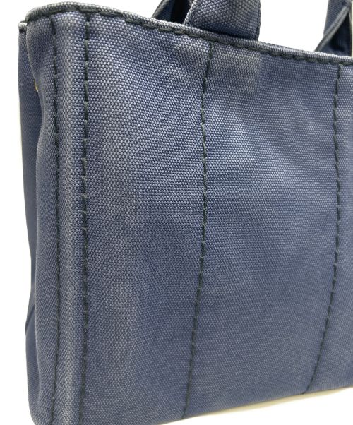 PRADA（プラダ）PRADA (プラダ) ハンドバッグ カナパミニ インディゴの古着・服飾アイテム