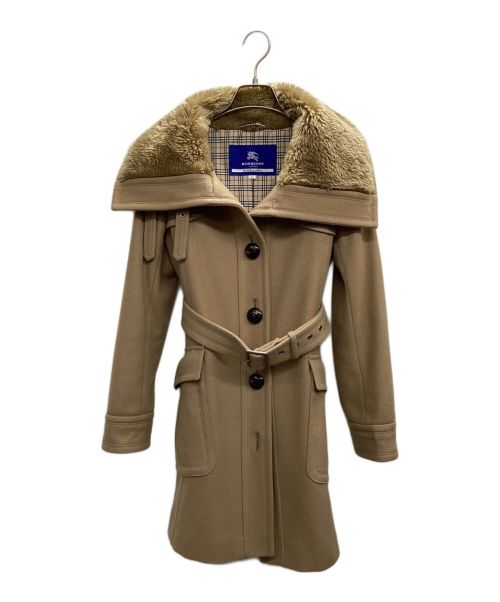 BURBERRY BLUE LABEL（バーバリー ブルー レーベル）BURBERRY BLUE LABEL (バーバリーブルーレーベル) ウールコート サイズ:36の古着・服飾アイテム