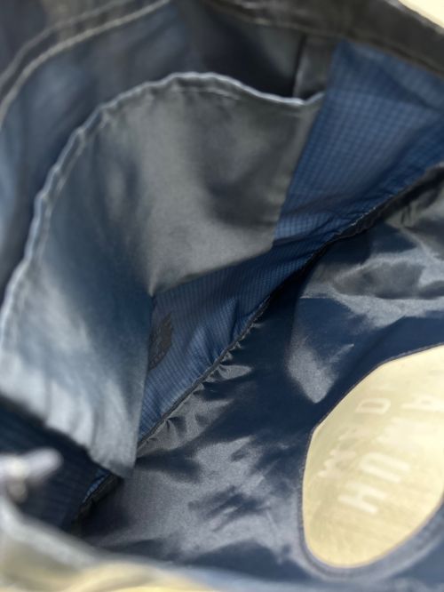 HUMAN MADE（ヒューマンメイド）HUMAN MADE (ヒューマンメイド) ナイロントートバッグ ネイビーの古着・服飾アイテム