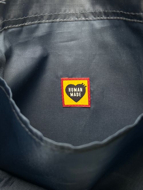 HUMAN MADE（ヒューマンメイド）HUMAN MADE (ヒューマンメイド) ナイロントートバッグ ネイビーの古着・服飾アイテム