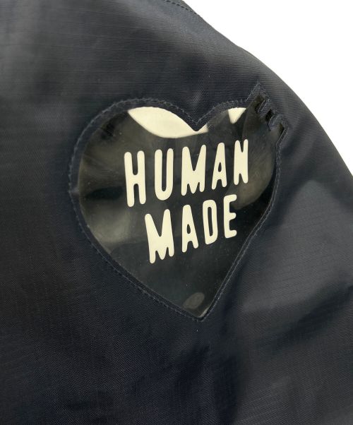 HUMAN MADE（ヒューマンメイド）HUMAN MADE (ヒューマンメイド) ナイロントートバッグ ネイビーの古着・服飾アイテム