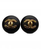 CHANELシャネル）の古着「イヤリング」｜ブラック