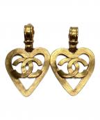 CHANELシャネル）の古着「ハートイヤリング」