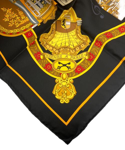 HERMES（エルメス）HERMES (エルメス) スカーフ ブラックの古着・服飾アイテム