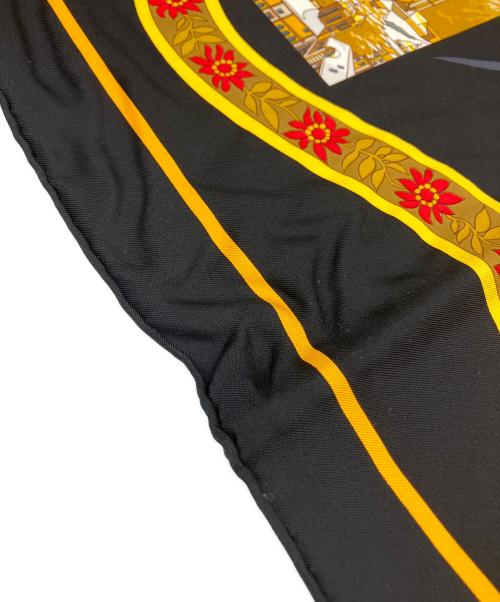 HERMES（エルメス）HERMES (エルメス) スカーフ ブラックの古着・服飾アイテム