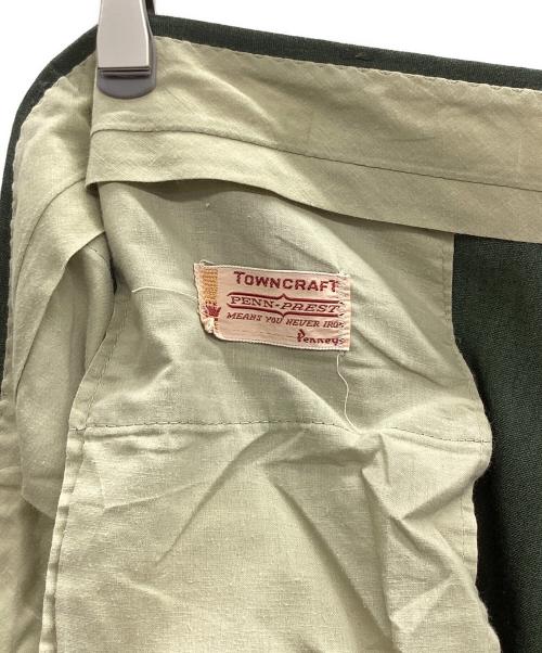 TOWN CRAFT（タウンクラフト）TOWN CRAFT (タウンクラフト) スラックス 60s~70s グリーン サイズ:-の古着・服飾アイテム