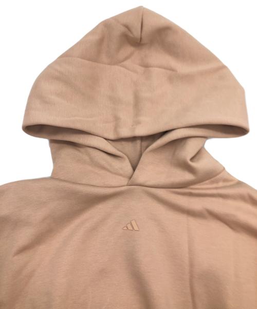 adidas（アディダス）adidas (アディダス) プルオーバーパーカー ベージュ サイズ:SIZE XLの古着・服飾アイテム