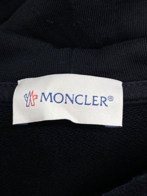 MONCLER（モンクレール）MONCLER (モンクレール) ALICIA KEYS (アリシアキーズ) プルオーバーパーカー ブラック サイズ:Mの古着・服飾アイテム