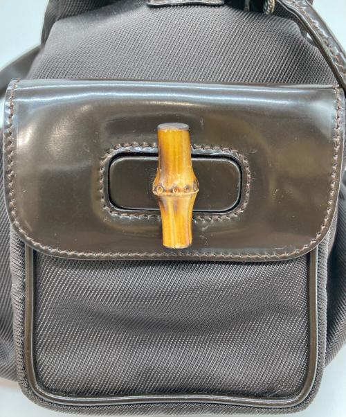 GUCCI（グッチ）GUCCI (グッチ) リュック ブラウンの古着・服飾アイテム