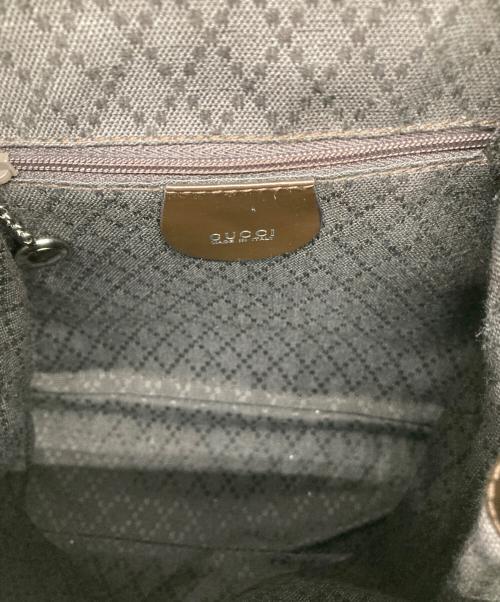 GUCCI（グッチ）GUCCI (グッチ) リュック ブラウンの古着・服飾アイテム