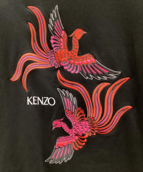 KENZO（ケンゾー）KENZO (ケンゾー) 刺繍スウェット ブラック サイズ:Lの古着・服飾アイテム