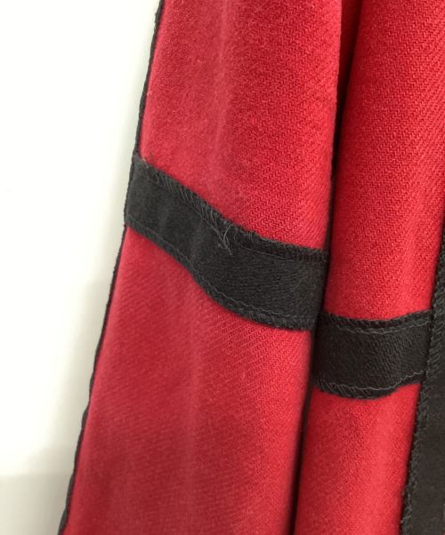 INTERNATIONAL SCENE（インターナショナルシーン）INTERNATIONAL SCENE (インターナショナルシーン) パッチワークデザインジャケット レッド サイズ:13/14の古着・服飾アイテム