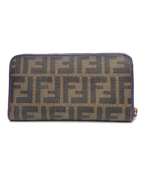 FENDI（フェンディ）FENDI (フェンディ) 長財布 ブラウンの古着・服飾アイテム