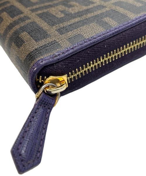 FENDI（フェンディ）FENDI (フェンディ) 長財布 ブラウンの古着・服飾アイテム