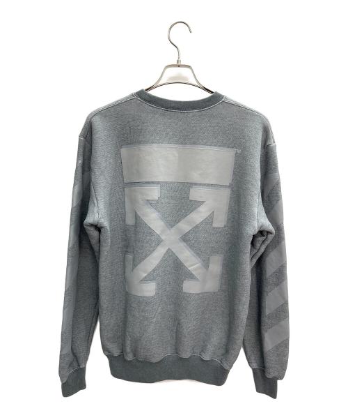 OFFWHITE（オフホワイト）OFFWHITE (オフホワイト) スウェット グレー サイズ:Sの古着・服飾アイテム
