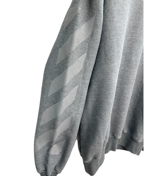 OFFWHITE（オフホワイト）OFFWHITE (オフホワイト) スウェット グレー サイズ:Sの古着・服飾アイテム