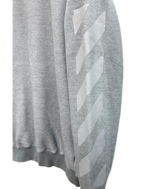 OFFWHITE（オフホワイト）OFFWHITE (オフホワイト) スウェット グレー サイズ:Sの古着・服飾アイテム