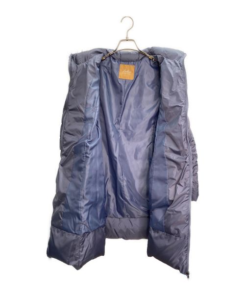 Leilian WHITE LABEL（レリアン ホワイトレーベル）LEILIAN WHITE LABEL (レリアン ホワイトレーベル) ダウンジャケット ブルー サイズ:9の古着・服飾アイテム