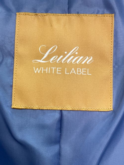Leilian WHITE LABEL（レリアン ホワイトレーベル）LEILIAN WHITE LABEL (レリアン ホワイトレーベル) ダウンジャケット ブルー サイズ:9の古着・服飾アイテム