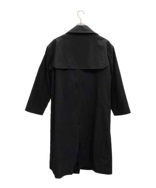 MONCLER（モンクレール）MONCLER (モンクレール) トレンチコート ブラック サイズ:1の古着・服飾アイテム
