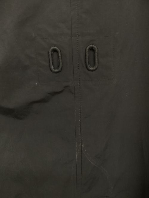 MONCLER（モンクレール）MONCLER (モンクレール) トレンチコート ブラック サイズ:1の古着・服飾アイテム