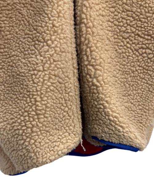 STANDARD CALIFORNIA（スタンダードカリフォルニア）STANDARD CALIFORNIA (スタンダードカリフォルニア) フリースジャケット ブルー×ブラウン サイズ:Lの古着・服飾アイテム