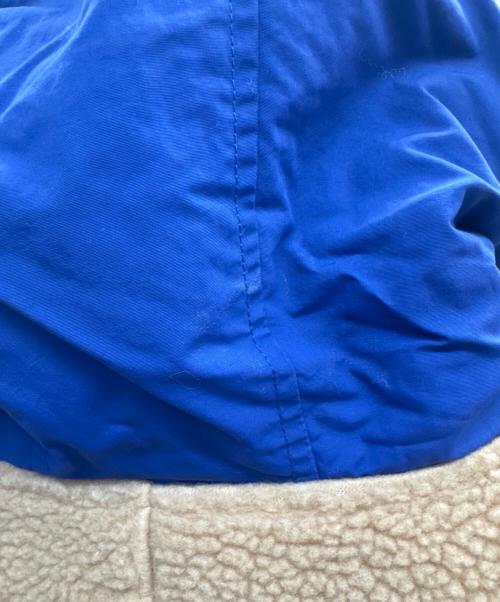 STANDARD CALIFORNIA（スタンダードカリフォルニア）STANDARD CALIFORNIA (スタンダードカリフォルニア) フリースジャケット ブルー×ブラウン サイズ:Lの古着・服飾アイテム