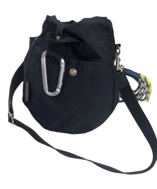 zattu（ザッツ）zattu (ザッツ) ショルダー巾着バッグ ブラックの古着・服飾アイテム