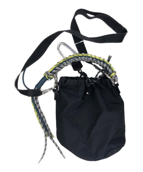 zattu（ザッツ）zattu (ザッツ) ショルダー巾着バッグ ブラックの古着・服飾アイテム