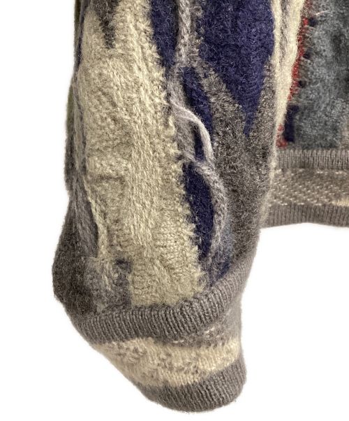 Coogi（クージー）Coogi (クージー) 3Dニット マルチカラー サイズ:Lの古着・服飾アイテム