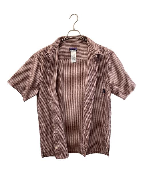 Patagonia（パタゴニア）Patagonia (パタゴニア) 半袖シャツ ベージュ サイズ:Lの古着・服飾アイテム