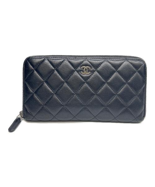 CHANEL（シャネル）CHANEL (シャネル) 長財布 ブラックの古着・服飾アイテム