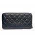 CHANEL (シャネル) 長財布 ブラック：30000円