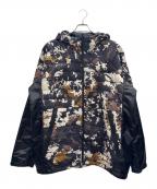 Canterburyカンタベリー）の古着「クイーンズインサレーションジャケット」｜ブラック×ベージュ