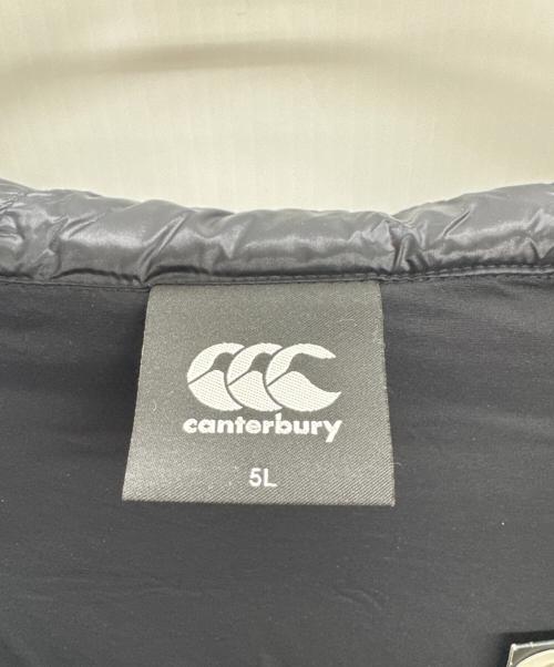 Canterbury（カンタベリー）Canterbury (カンタベリー) クイーンズインサレーションジャケット ブラック×ベージュ サイズ:5L 未使用品の古着・服飾アイテム