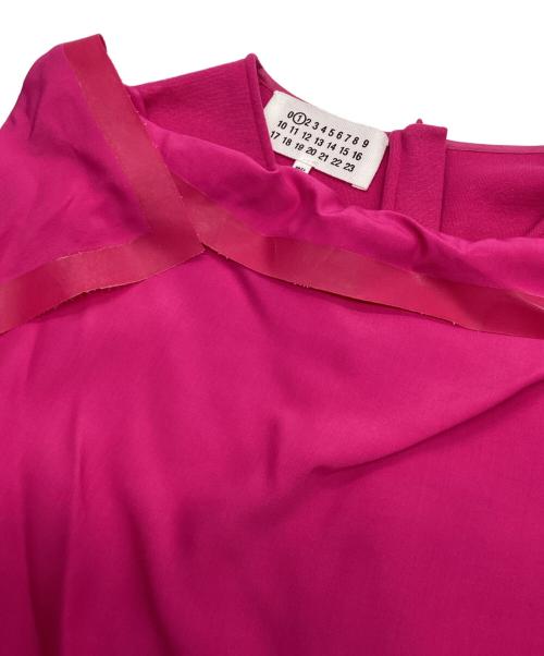 Maison Margiela（メゾンマルジェラ）Maison Margiela (メゾンマルジェラ) ノースリーブブラウス ピンク サイズ:38の古着・服飾アイテム