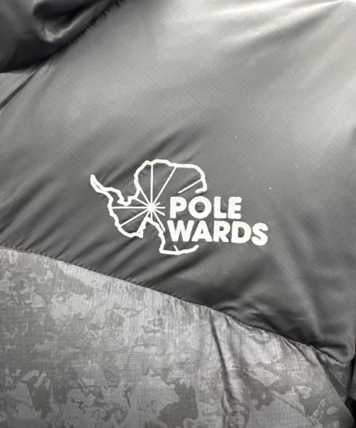 POLEWARDS（ポールワーズ）POLEWARDS (ポールワーズ) ダウンジャケット ブラック×グレー サイズ: Lの古着・服飾アイテム