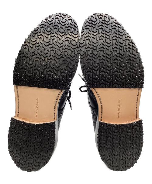 Tricker's（トリッカーズ）Tricker's (トリッカーズ) D-VEC (ディーベック) TWO TONE DERBY BROGUE ブラック サイズ:8‐5の古着・服飾アイテム