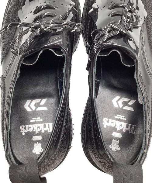 Tricker's（トリッカーズ）Tricker's (トリッカーズ) D-VEC (ディーベック) TWO TONE DERBY BROGUE ブラック サイズ:8‐5の古着・服飾アイテム