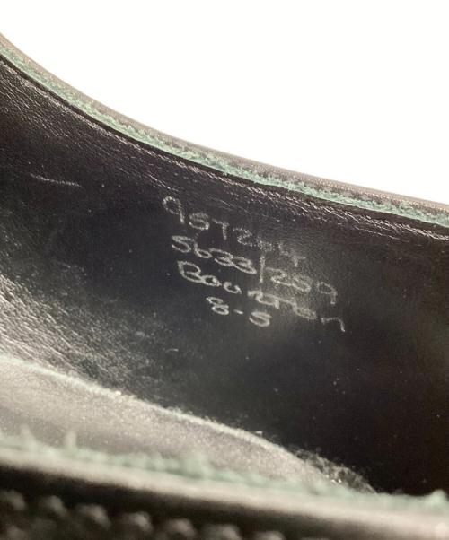 Tricker's（トリッカーズ）Tricker's (トリッカーズ) D-VEC (ディーベック) TWO TONE DERBY BROGUE ブラック サイズ:8‐5の古着・服飾アイテム