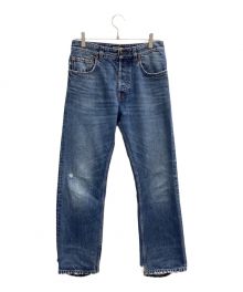 BALENCIAGA（バレンシアガ）の古着「ダメージ加工デニムパンツ」｜インディゴ