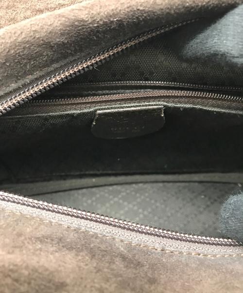 GUCCI（グッチ）GUCCI (グッチ) ハンドバッグ ブラウンの古着・服飾アイテム